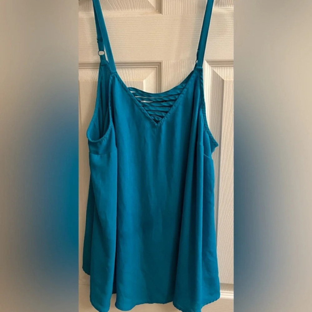 TORRID~TEAL~SUMMER TOP~2X